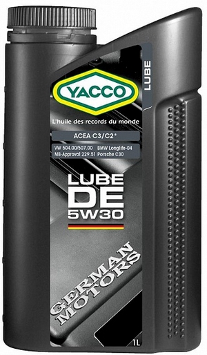 Объем 1л. YACCO Lube DE 5W-30 - 305525 - Автомобильные жидкости. Розница и оптом, масла и антифризы - KarPar Артикул: 305525. PATRIOT.