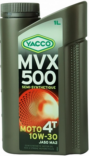 Объем 1л. YACCO MVX 500 4T 10W-30 - 332325 - Автомобильные жидкости. Розница и оптом, масла и антифризы - KarPar Артикул: 332325. PATRIOT.