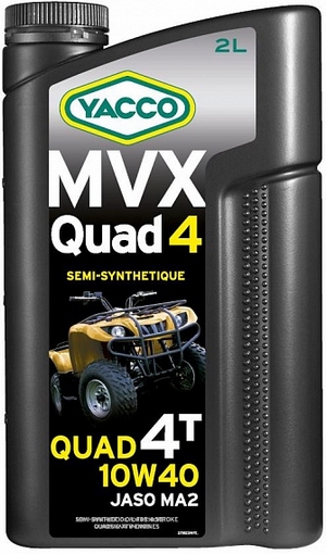 Объем 2л. YACCO MVX Quad 10W-40 - 334124 - Автомобильные жидкости. Розница и оптом, масла и антифризы - KarPar Артикул: 334124. PATRIOT.