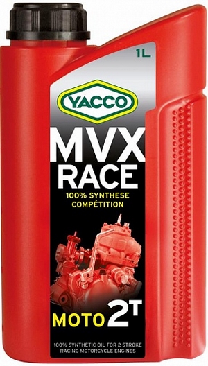 Объем 1л. YACCO MVX Race 2T - 333025 - Автомобильные жидкости. Розница и оптом, масла и антифризы - KarPar Артикул: 333025. PATRIOT.