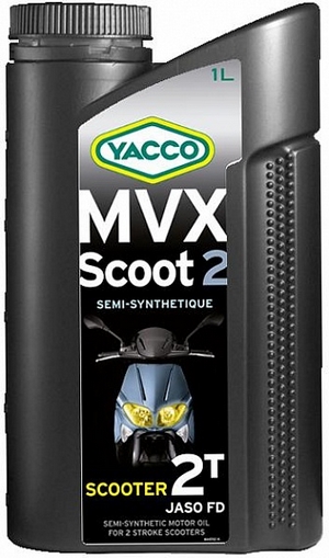 Объем 1л. YACCO MVX Scoot 2 - 333825 - Автомобильные жидкости. Розница и оптом, масла и антифризы - KarPar Артикул: 333825. PATRIOT.