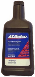 Жидкость ГУР AC DELCO Power Steering Fluid - 89021185 Объем 0,473л.