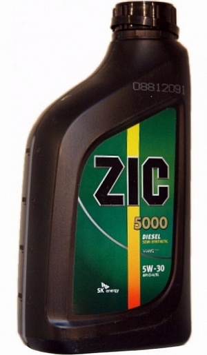 Объем 1л. ZIC 5000 5W-30 - 133134 - Автомобильные жидкости. Розница и оптом, масла и антифризы - KarPar Артикул: 133134. PATRIOT.