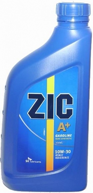 Объем 1л. ZIC A+ 10W-30 - 133392 - Автомобильные жидкости. Розница и оптом, масла и антифризы - KarPar Артикул: 133392. PATRIOT.