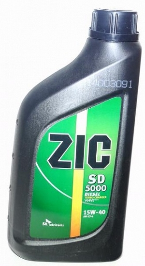 Объем 1л. ZIC SD 5000 15W-40 - 133126 - Автомобильные жидкости. Розница и оптом, масла и антифризы - KarPar Артикул: 133126. PATRIOT.